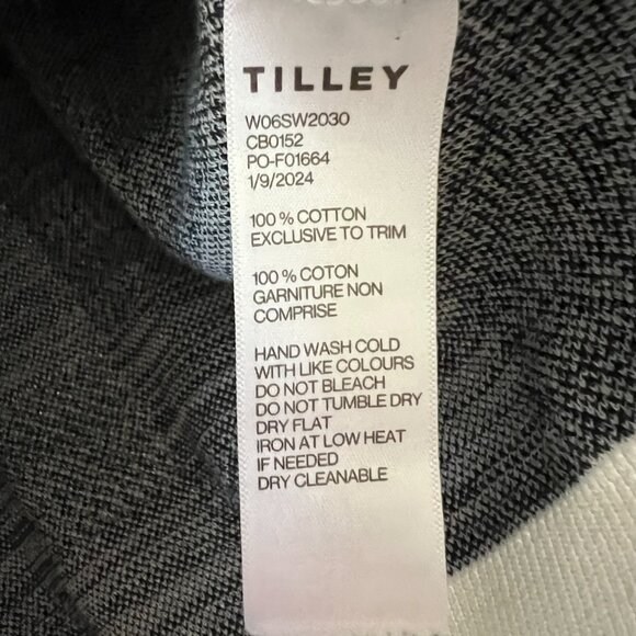 Tilley Sport Gingham Cardigan - Picture 7 of 7